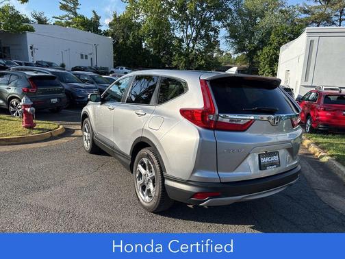 Lunar Silver Metallic 2018 Honda CR-V EX-L