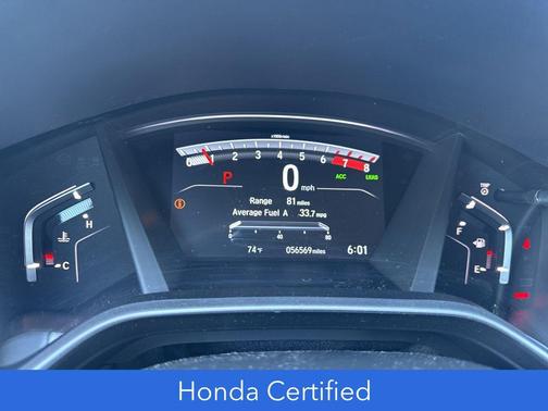Lunar Silver Metallic 2018 Honda CR-V EX-L