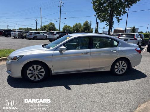 Alabaster Silver Metallic 2014 Honda Accord EX-L