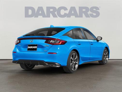 Boost Blue Pearl 2026 Honda Civic Hybrid Sport Touring