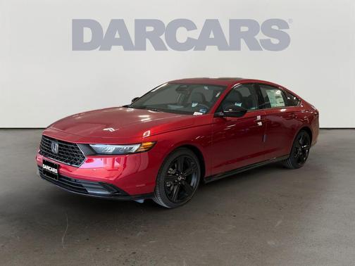 Radiant Red Metallic 2026 Honda Accord Hybrid Sport-L