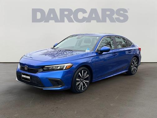 Aegean Blue Metallic 2023 Honda Civic EX