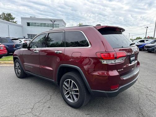 Velvet Red Pearlcoat 2021 Jeep Grand Cherokee Limited