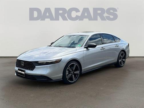 Lunar Silver Metallic 2023 Honda Accord Hybrid Sport-L