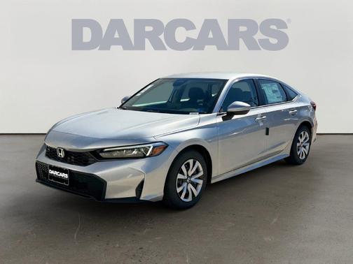 Solar Silver Metallic 2026 Honda Civic LX