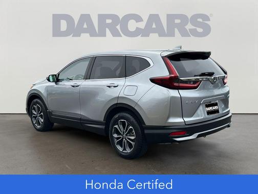 Silver 2021 Honda CR-V AWD EX-L