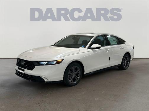 Platinum White Pearl 2026 Honda Accord Hybrid EX-L