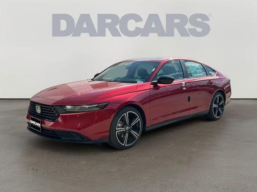 Radiant Red Metallic 2026 Honda Accord Hybrid Sport