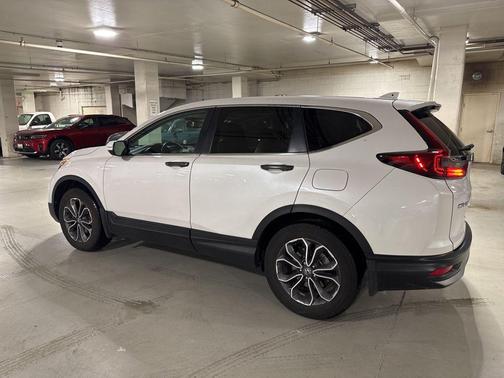 Platinum White Pearl 2022 Honda CR-V AWD EX-L