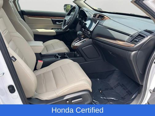 Platinum White Pearl 2022 Honda CR-V AWD EX-L