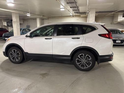 Platinum White Pearl 2022 Honda CR-V AWD EX-L