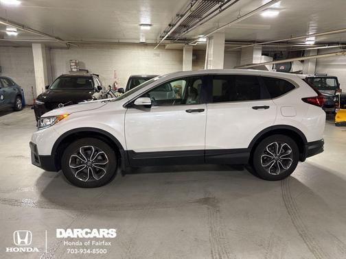 Platinum White Pearl 2022 Honda CR-V AWD EX-L