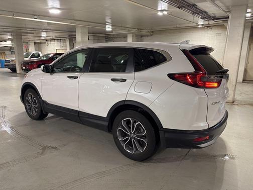 Platinum White Pearl 2022 Honda CR-V AWD EX-L