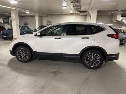 Platinum White Pearl 2022 Honda CR-V AWD EX-L
