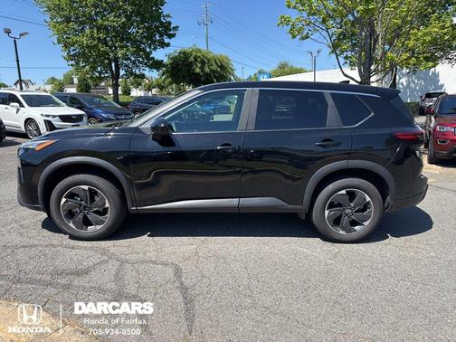 Super Black 2024 Nissan Rogue SV