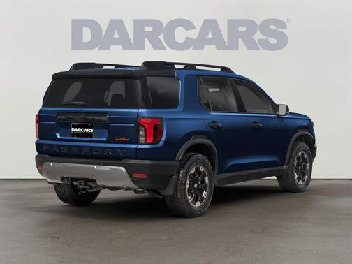 Obsidian Blue Pearl 2026 Honda Passport AWD TrailSport Elite Blackout