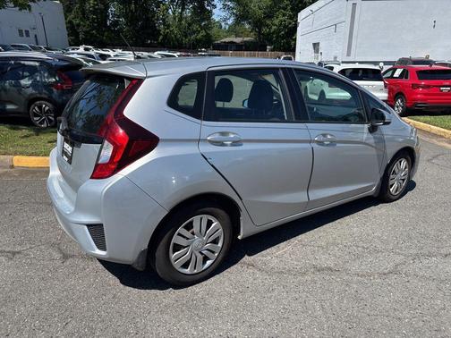 Alabaster Silver Metallic 2015 Honda Fit LX