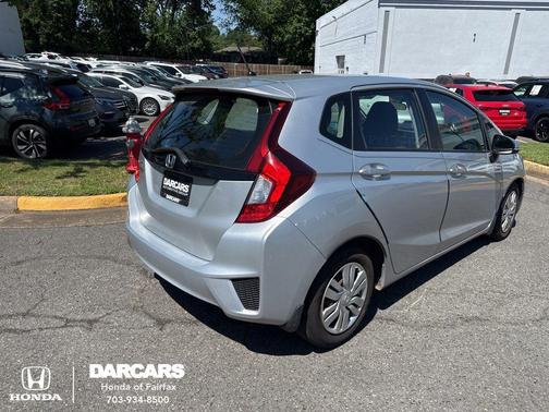 Alabaster Silver Metallic 2015 Honda Fit LX