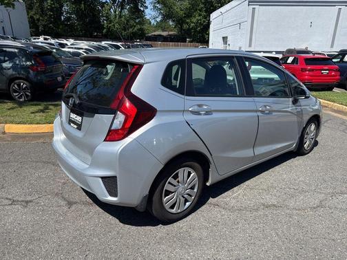 Alabaster Silver Metallic 2015 Honda Fit LX