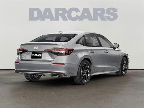 Solar Silver Metallic 2026 Honda Civic Hybrid Sport
