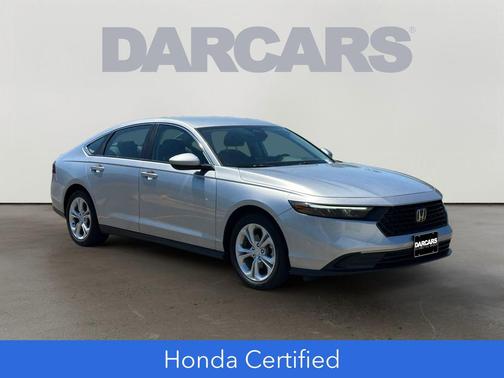 Solar Silver Metallic 2024 Honda Accord LX 1.5T