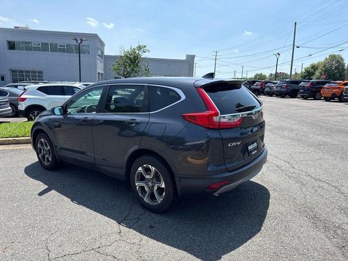 Gray 2018 Honda CR-V EX