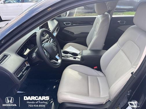 Gray 2022 Honda Civic EX-L