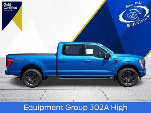 VELOCITY BLUE METALLIC 2021 Ford F-150 XLT