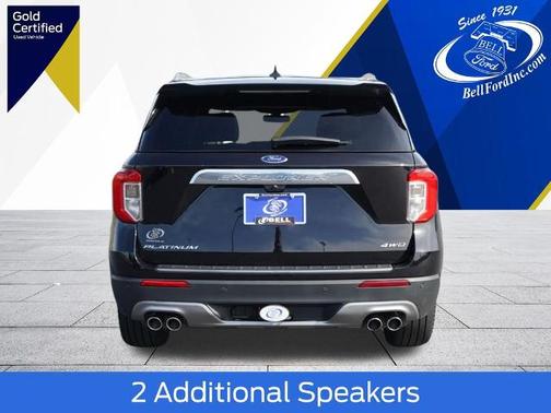 AGATE BLACK METALLIC 2023 Ford Explorer PLATINUM