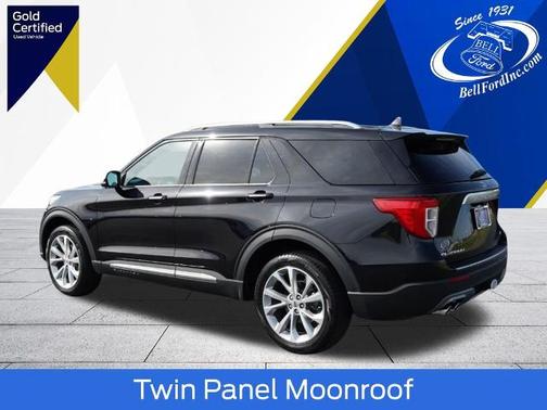 AGATE BLACK METALLIC 2023 Ford Explorer PLATINUM