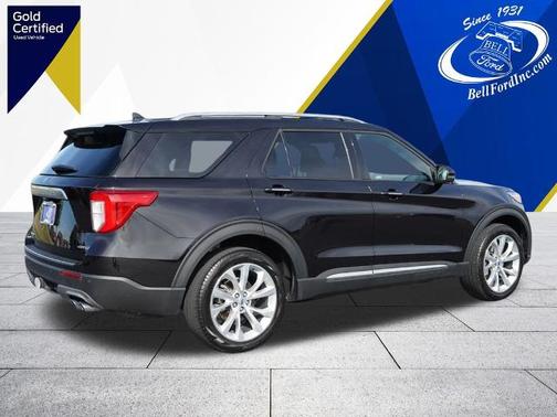 AGATE BLACK METALLIC 2023 Ford Explorer PLATINUM