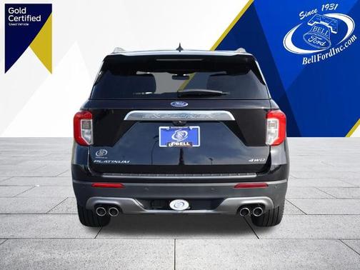 AGATE BLACK METALLIC 2023 Ford Explorer PLATINUM