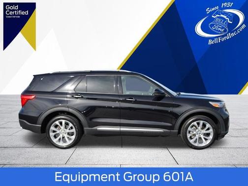 AGATE BLACK METALLIC 2023 Ford Explorer PLATINUM