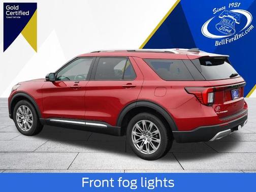 RAPID RED MET TINTED CC 2025 Ford Explorer PLATINUM