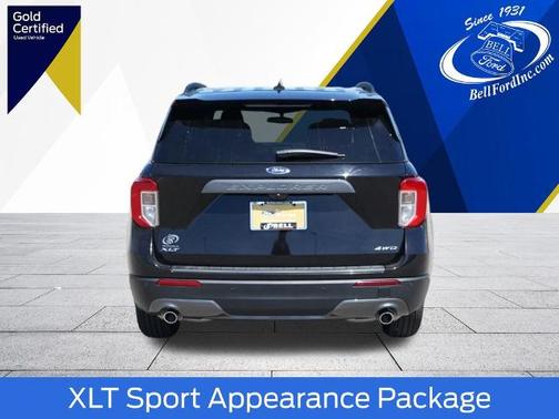 AGATE BLACK METALLIC 2023 Ford Explorer XLT
