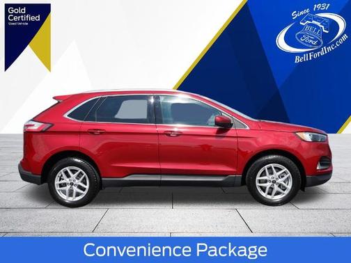 RAPID RED TINTED CC 2024 Ford Edge SEL