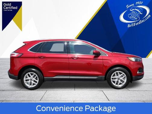 RAPID RED TINTED CC 2024 Ford Edge SEL