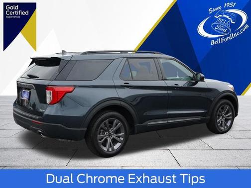 STONE BLUE METALLIC 2024 Ford Explorer XLT