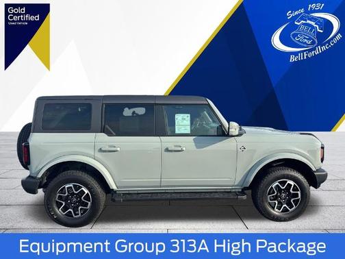 CACTUS GRAY 2023 Ford Bronco OUTER BANKS