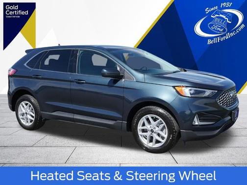 STONE BLUE METALLIC 2024 Ford Edge SEL