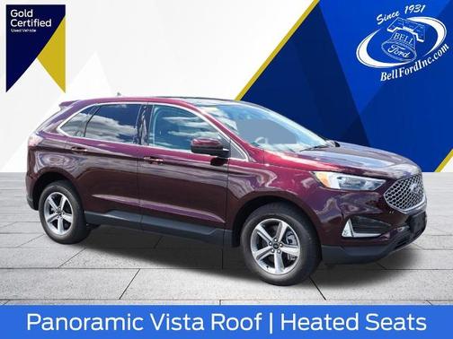 BURGUNDY VELVET MET TINT CC 2024 Ford Edge SEL