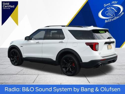 STAR WHITE MET TRI-COAT 2023 Ford Explorer ST