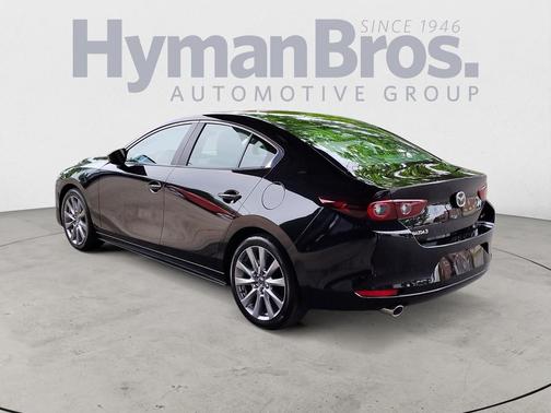 Jet Black Mica 2025 Mazda Mazda3 FWD w/Preferred Package