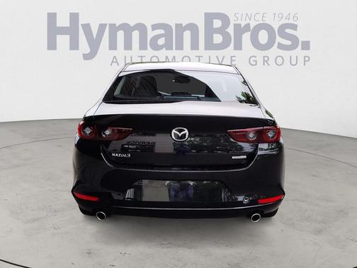 Jet Black Mica 2025 Mazda Mazda3 FWD w/Preferred Package