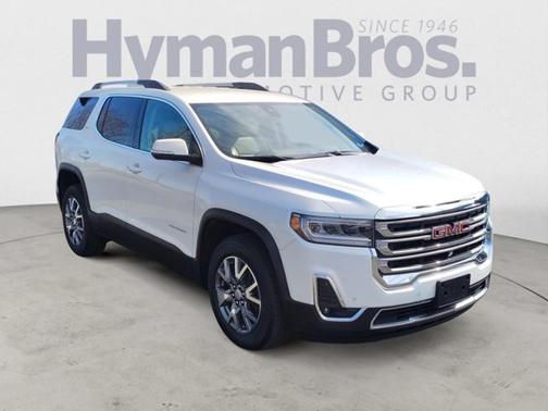White Frost Tricoat 2023 GMC Acadia AWD SLT