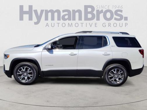 White Frost Tricoat 2023 GMC Acadia AWD SLT