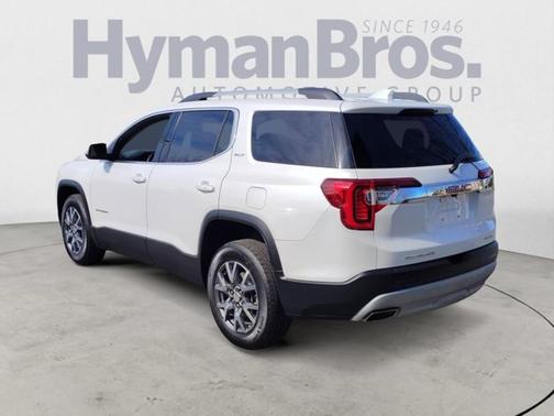 White Frost Tricoat 2023 GMC Acadia AWD SLT