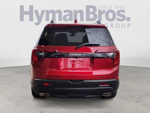 Volcanic Red Tintcoat 2023 GMC Acadia AWD SLE