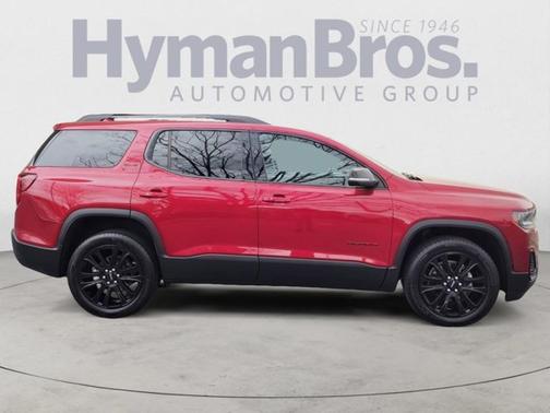 Volcanic Red Tintcoat 2023 GMC Acadia AWD SLE