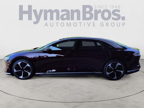 Zenith Red Metallic 2024 Lucid Air Touring